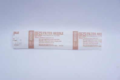 BD 305200 Filter Ndle With 5 Micron Filter 1.1mm x 40mm